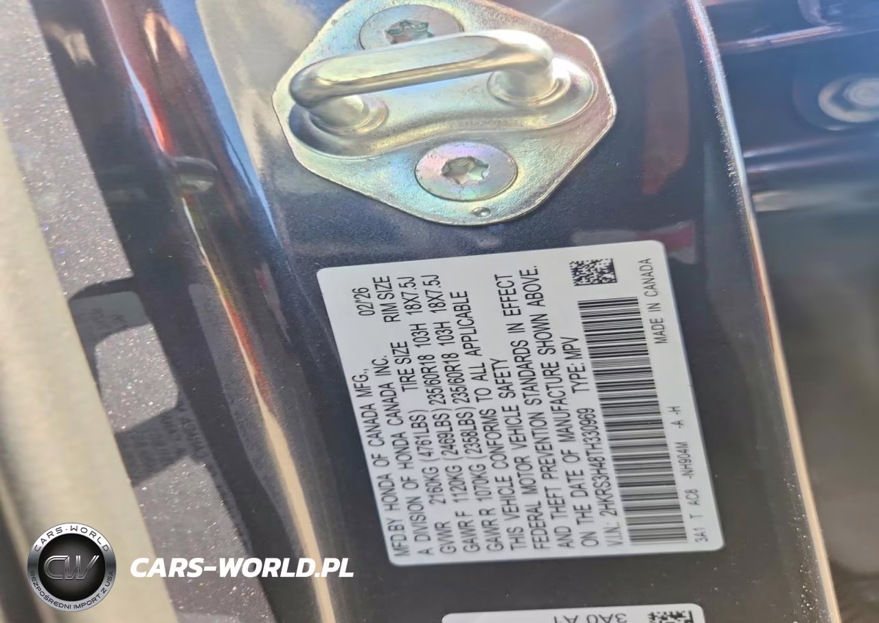 2026 Honda Cr-V Ex VIN:2HKRS3H48TH330969 - 12