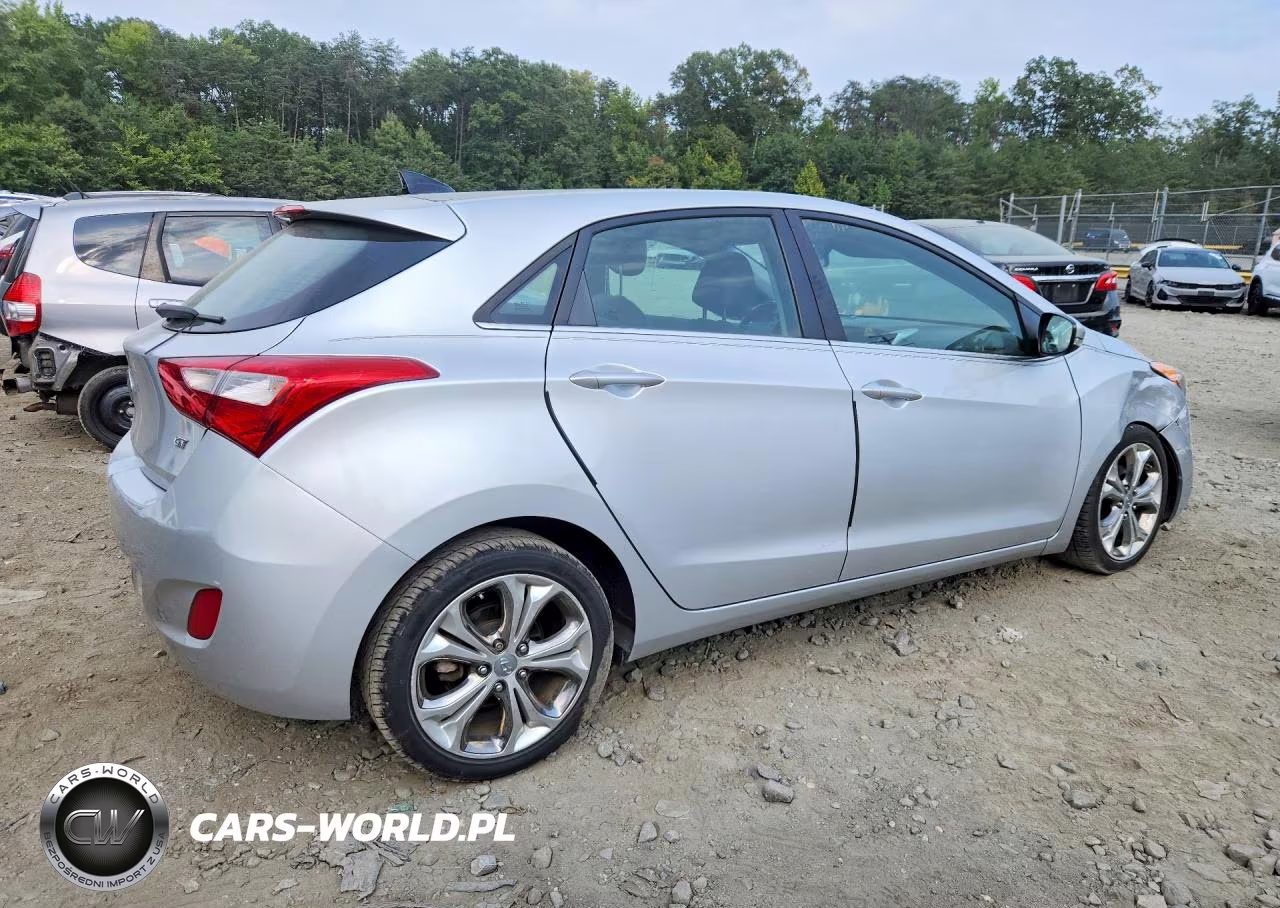 2013 Hyundai Elantra Gt Base VIN:KMHD35LE9DU126218 - 3