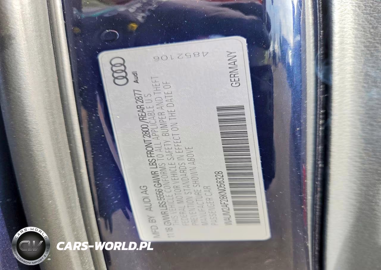 2019 Audi A6 Prestige VIN:WAUM2AF28KN056328 - 12