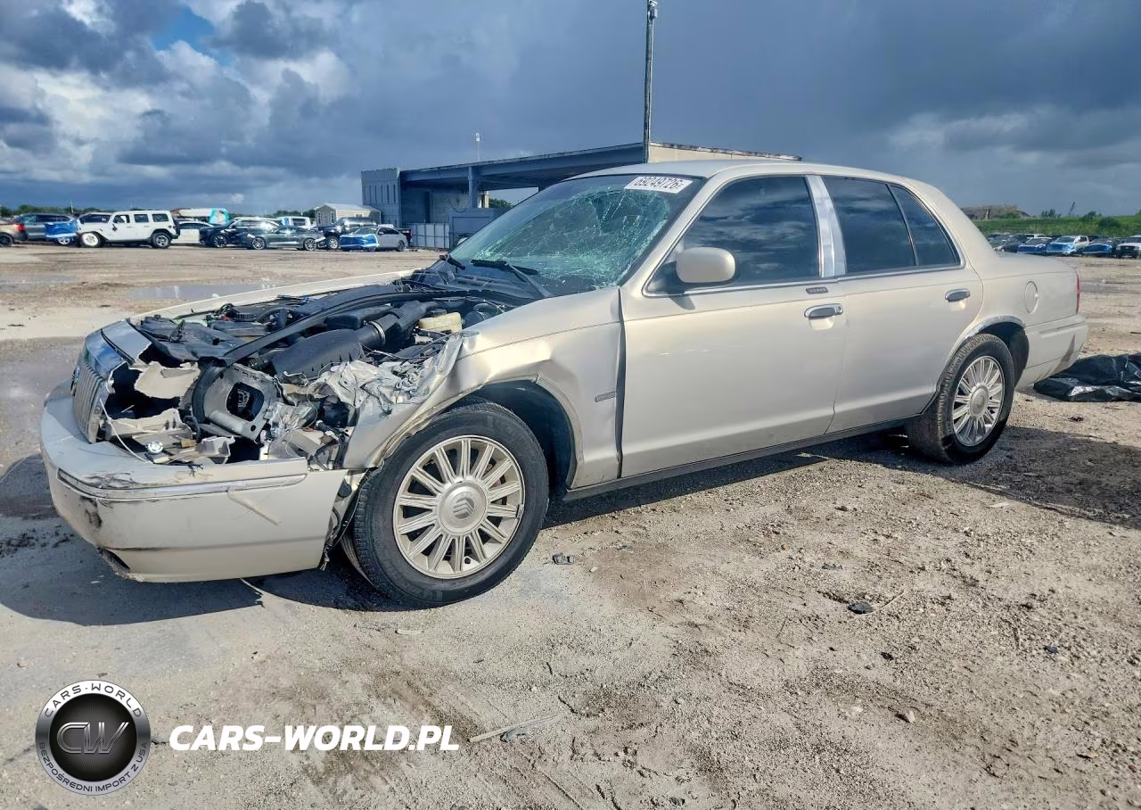 2010 Mercury Grand Marquis Ls VIN:2MEBM7FVXAX606917 - 1