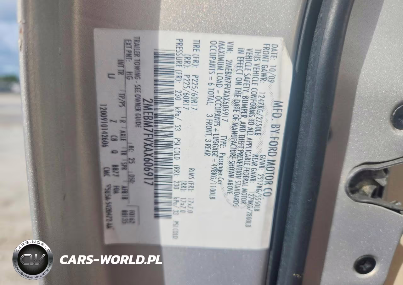 2010 Mercury Grand Marquis Ls VIN:2MEBM7FVXAX606917 - 12