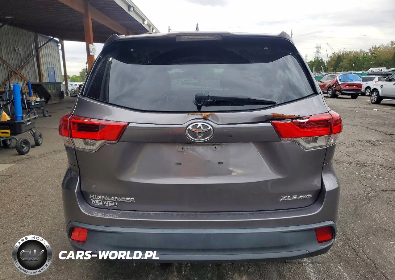2019 Toyota Highlander Xle VIN:5TDJZRFH5KS593222 - 6
