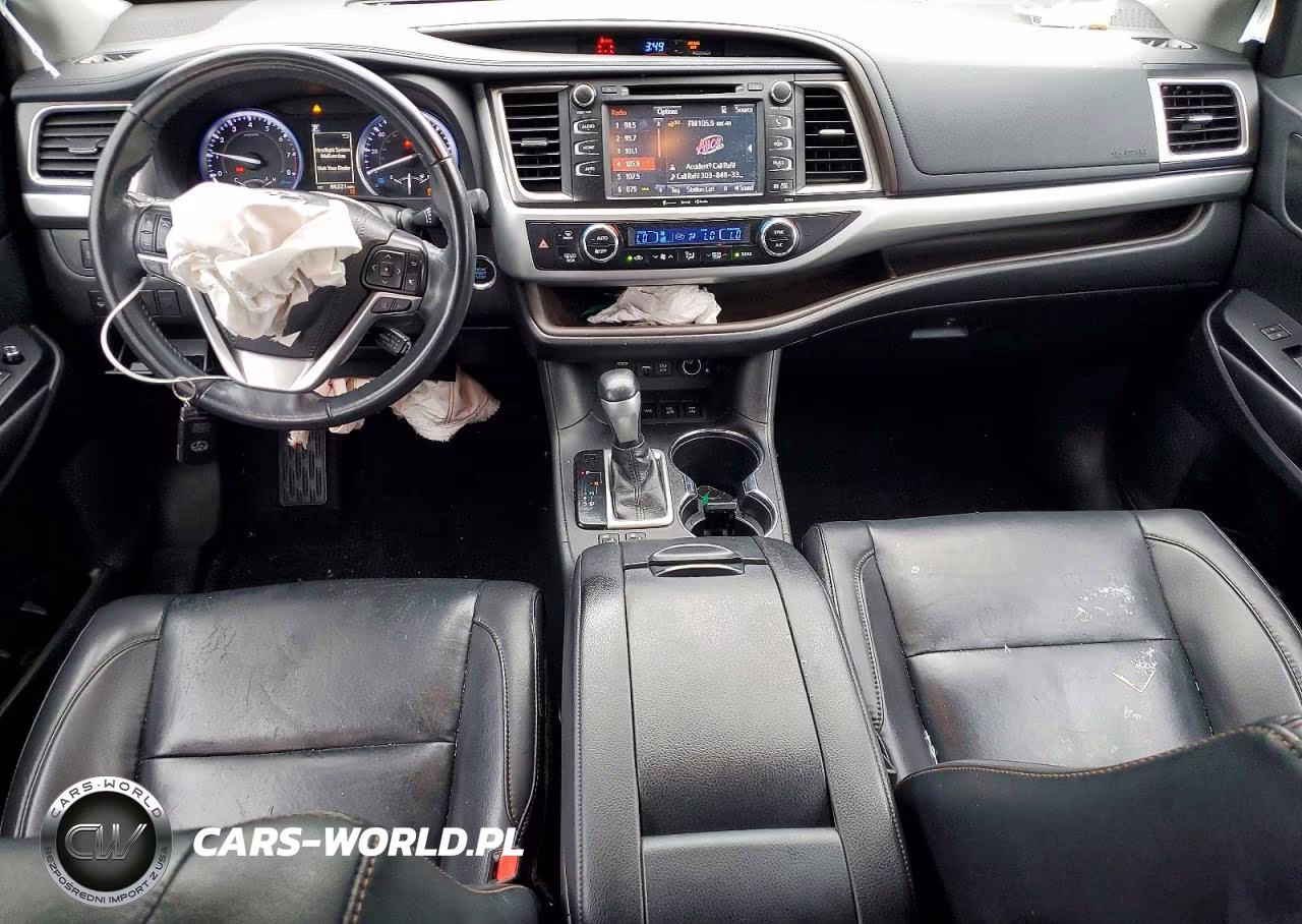 2019 Toyota Highlander Xle VIN:5TDJZRFH5KS593222 - 8