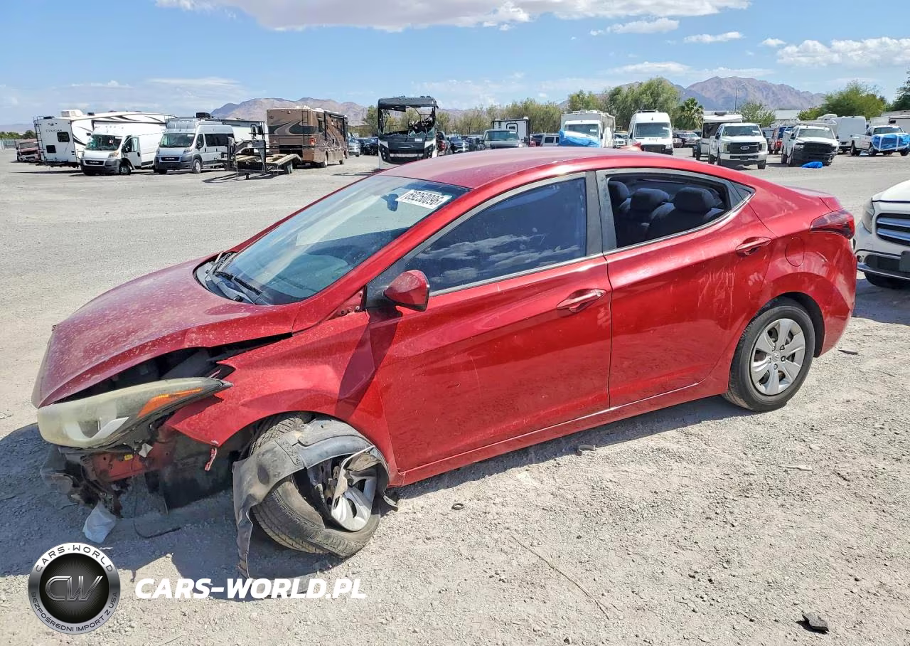 2016 Hyundai Elantra Se VIN:KMHDH4AE5GU606839 - 1