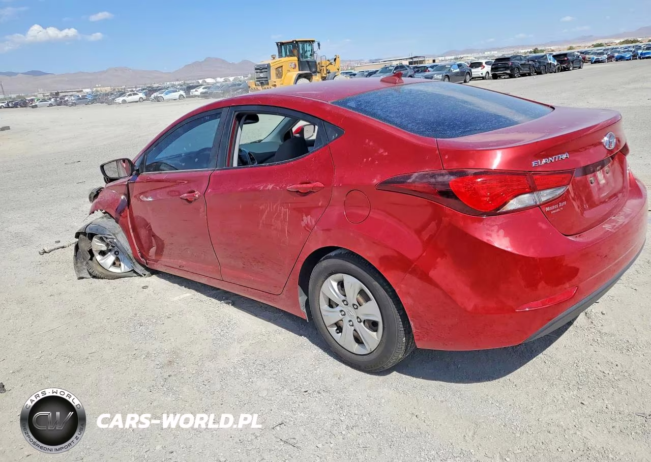 2016 Hyundai Elantra Se VIN:KMHDH4AE5GU606839 - 2