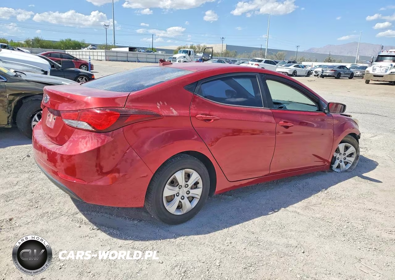 2016 Hyundai Elantra Se VIN:KMHDH4AE5GU606839 - 3
