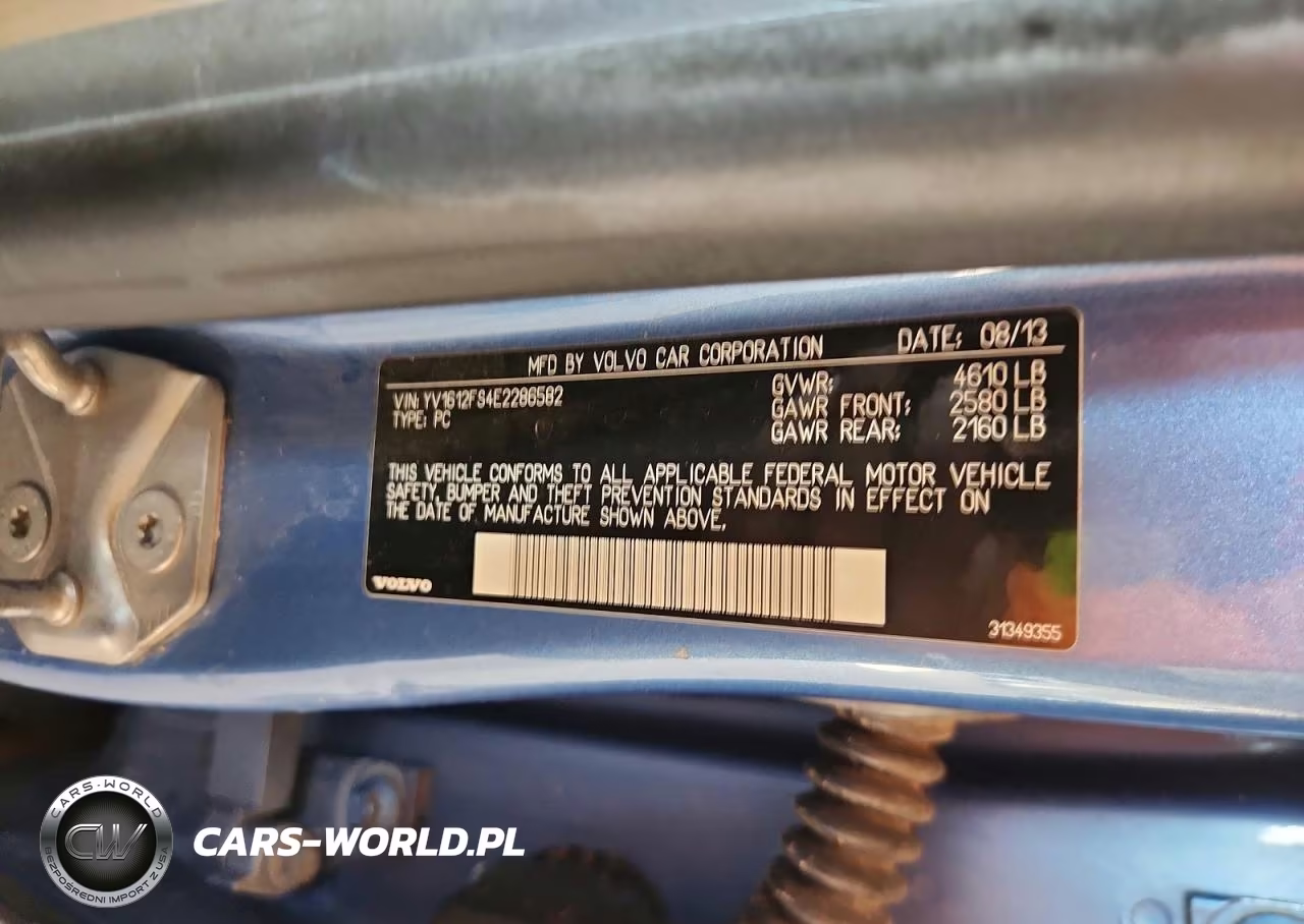 2014 Volvo S60 T5 VIN:YV1612FS4E2286582 - 12