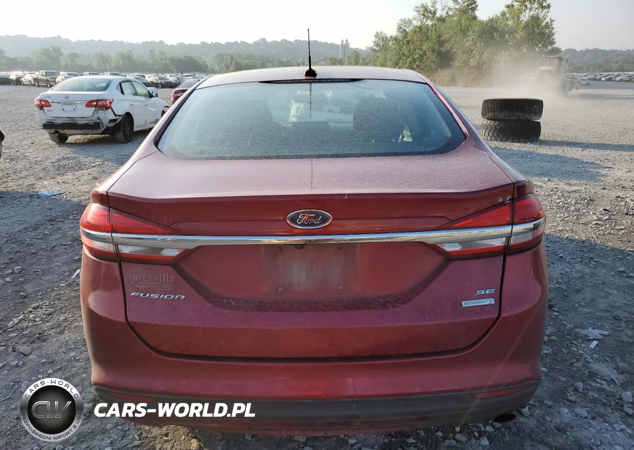 2017 Ford Fusion Se VIN:3FA6P0HD2HR262262 - 6