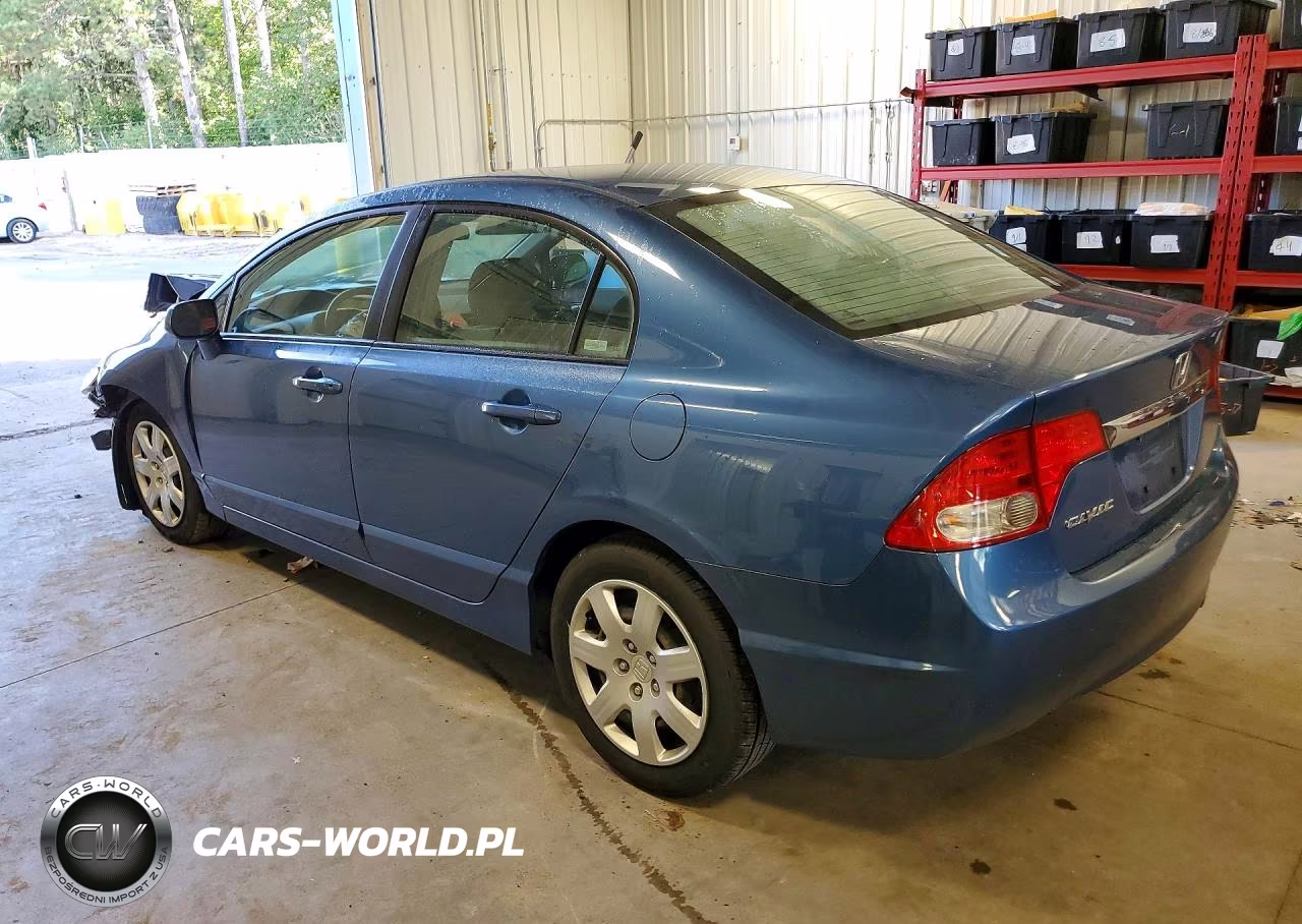 2009 Honda Civic Lx VIN:1HGFA16529L002975 - 2