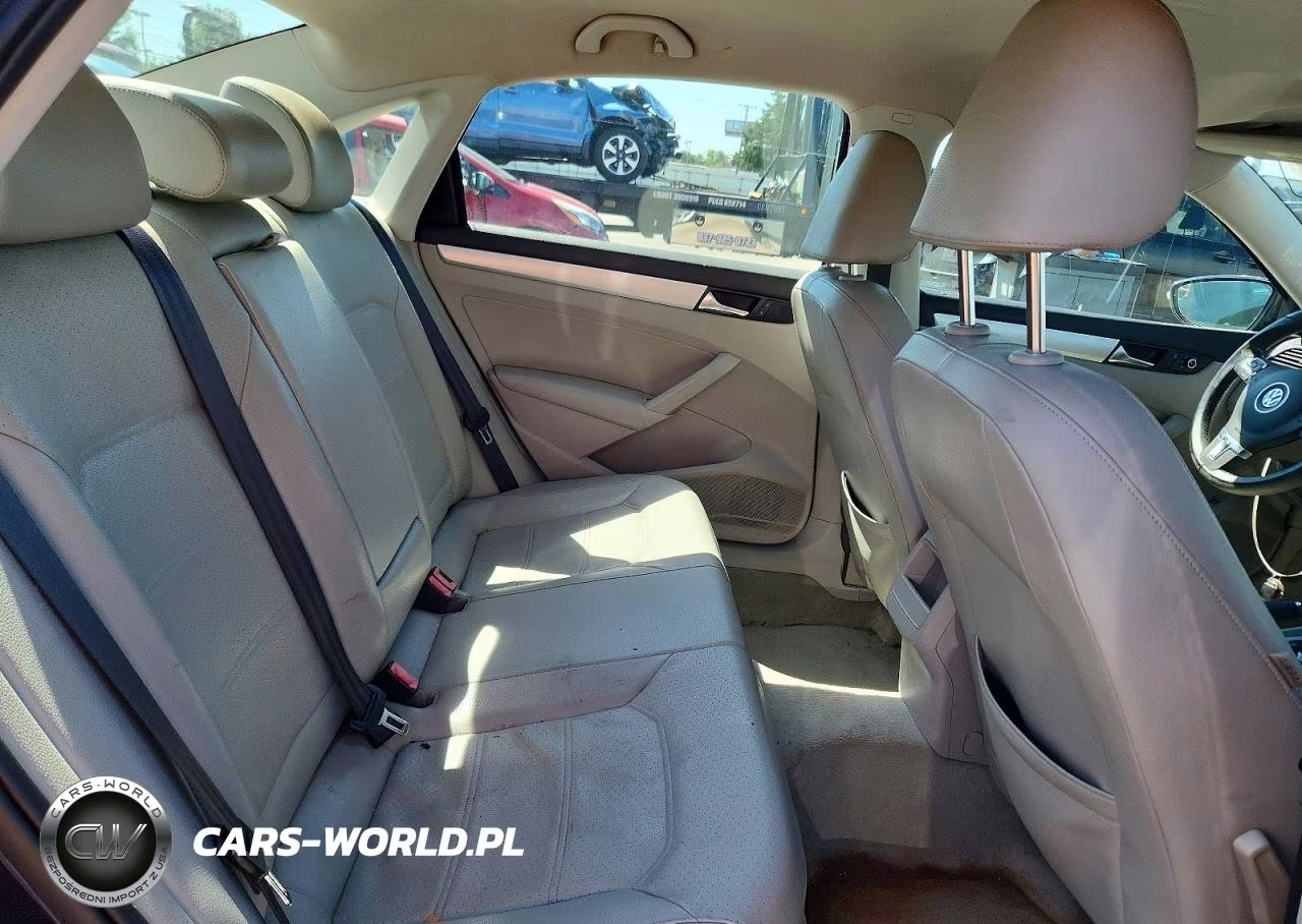 2012 Volkswagen Passat Se VIN:1VWBP7A3XCC098508 - 10