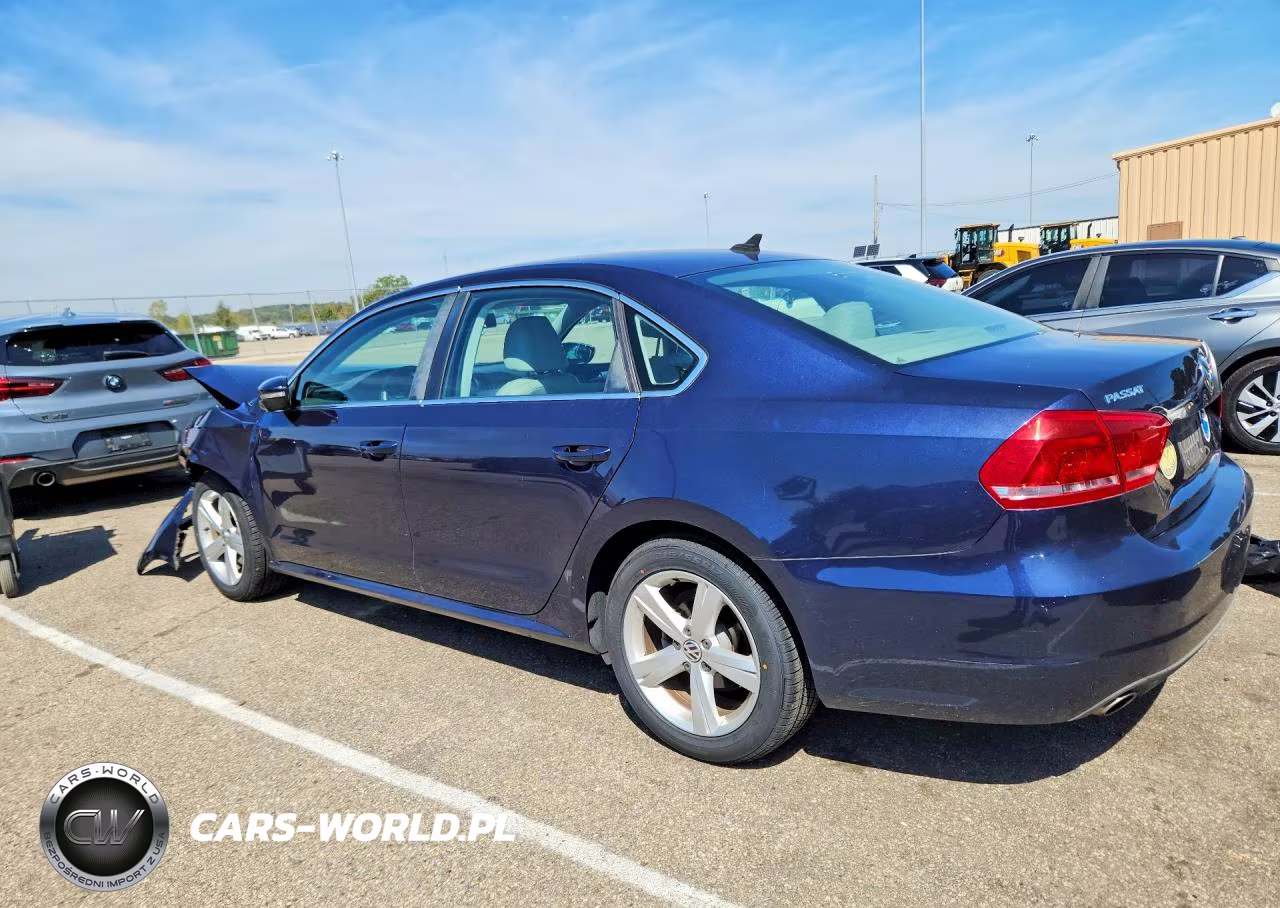 2012 Volkswagen Passat Se VIN:1VWBP7A3XCC098508 - 2