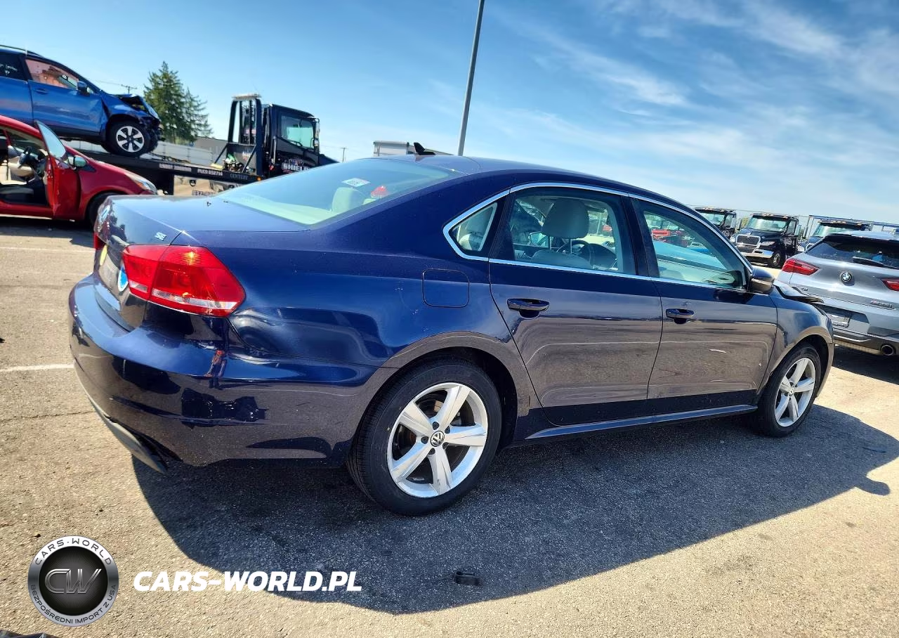 2012 Volkswagen Passat Se VIN:1VWBP7A3XCC098508 - 3