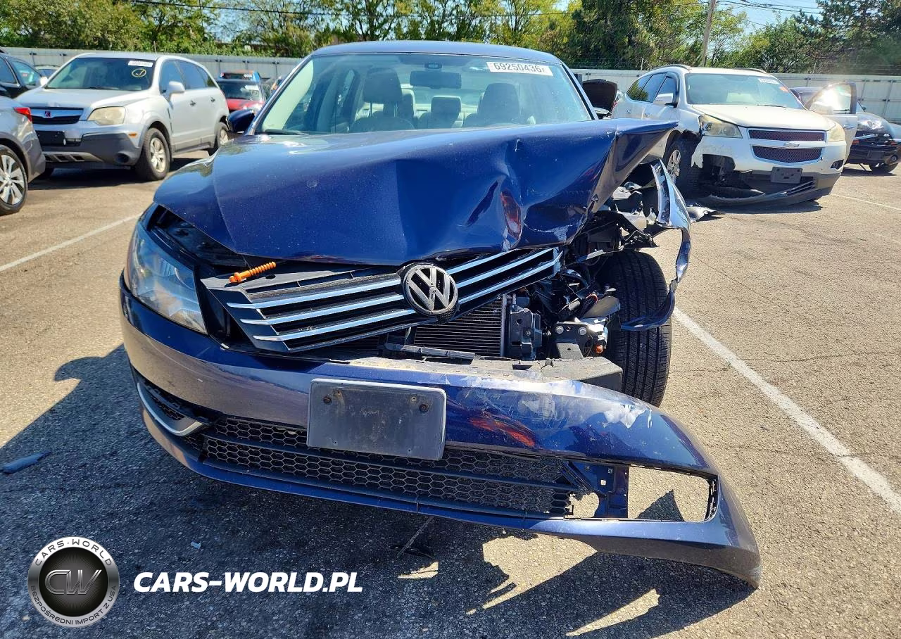 2012 Volkswagen Passat Se VIN:1VWBP7A3XCC098508 - 5
