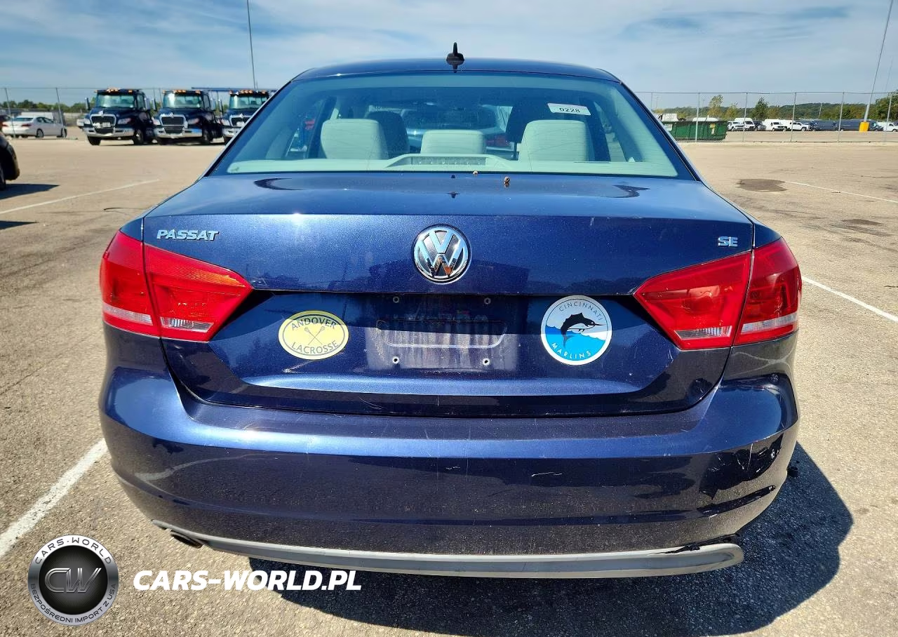 2012 Volkswagen Passat Se VIN:1VWBP7A3XCC098508 - 6