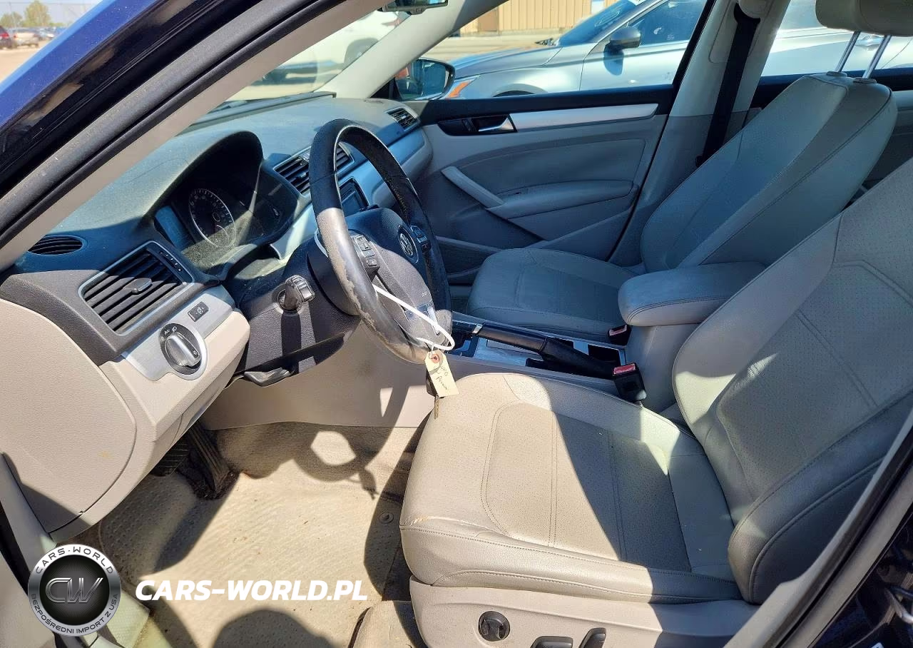 2012 Volkswagen Passat Se VIN:1VWBP7A3XCC098508 - 7