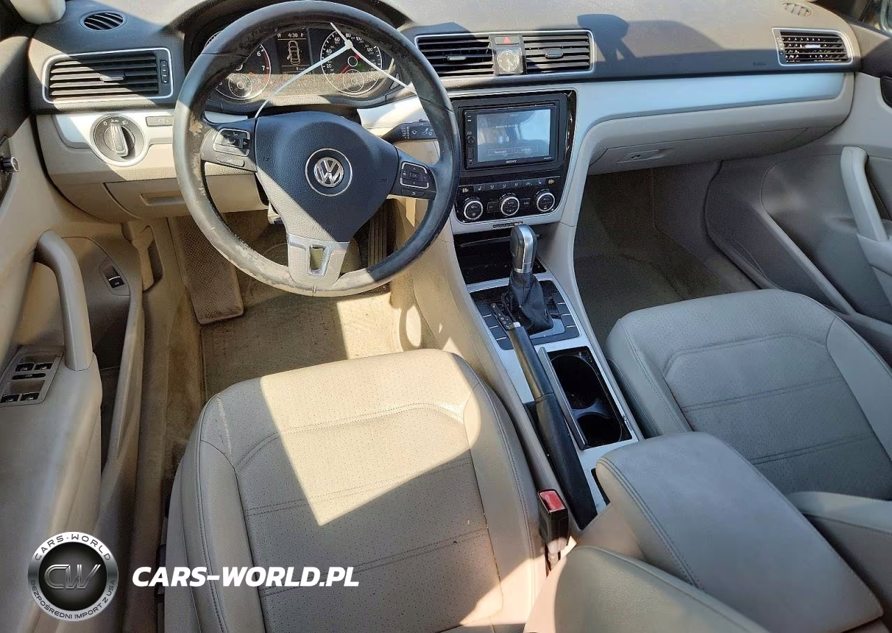 2012 Volkswagen Passat Se VIN:1VWBP7A3XCC098508 - 8