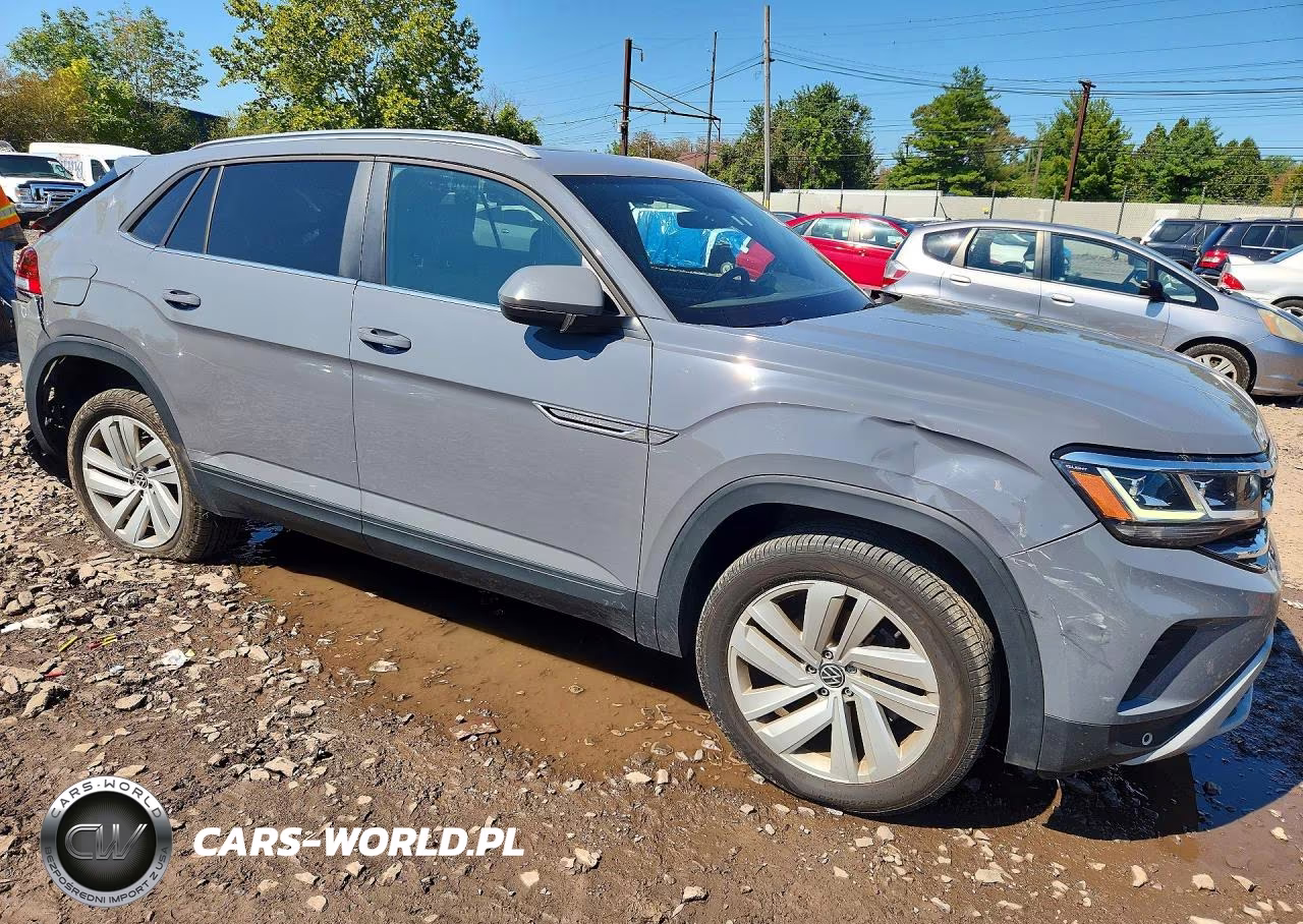2021 Volkswagen Atlas Cross Sport Se VIN:1V2KE2CA7MC210947 - 4