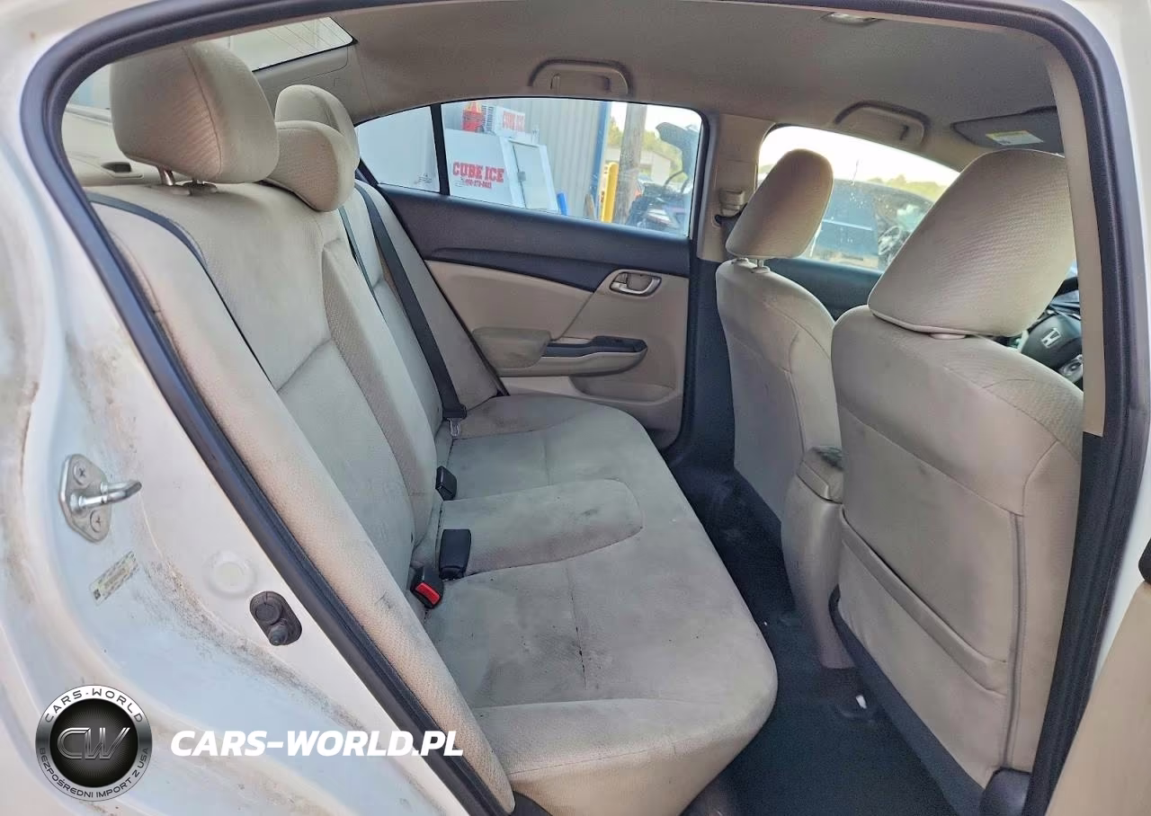 2013 Honda Civic Lx VIN:2HGFB2F58DH545076 - 10