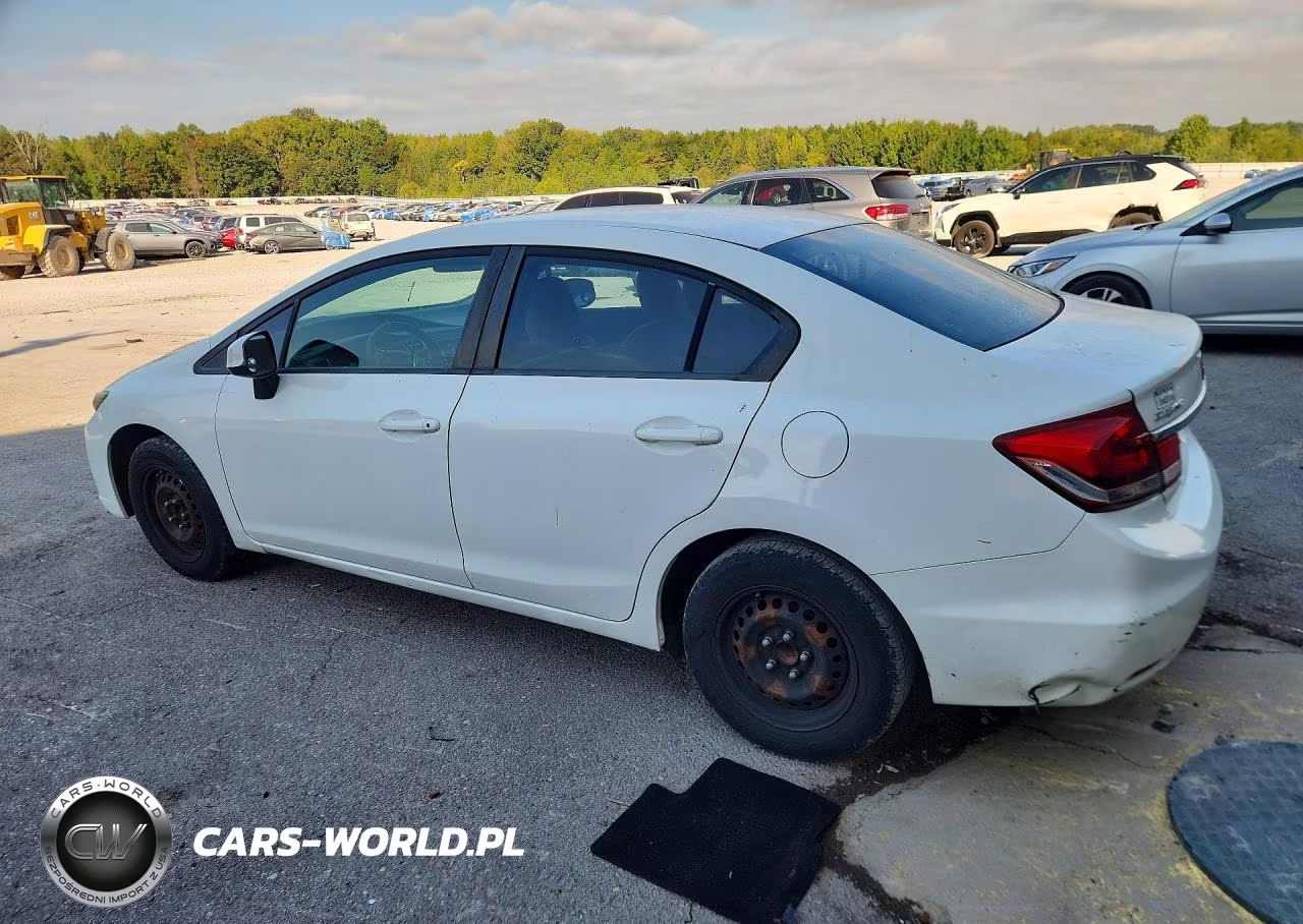 2013 Honda Civic Lx VIN:2HGFB2F58DH545076 - 2