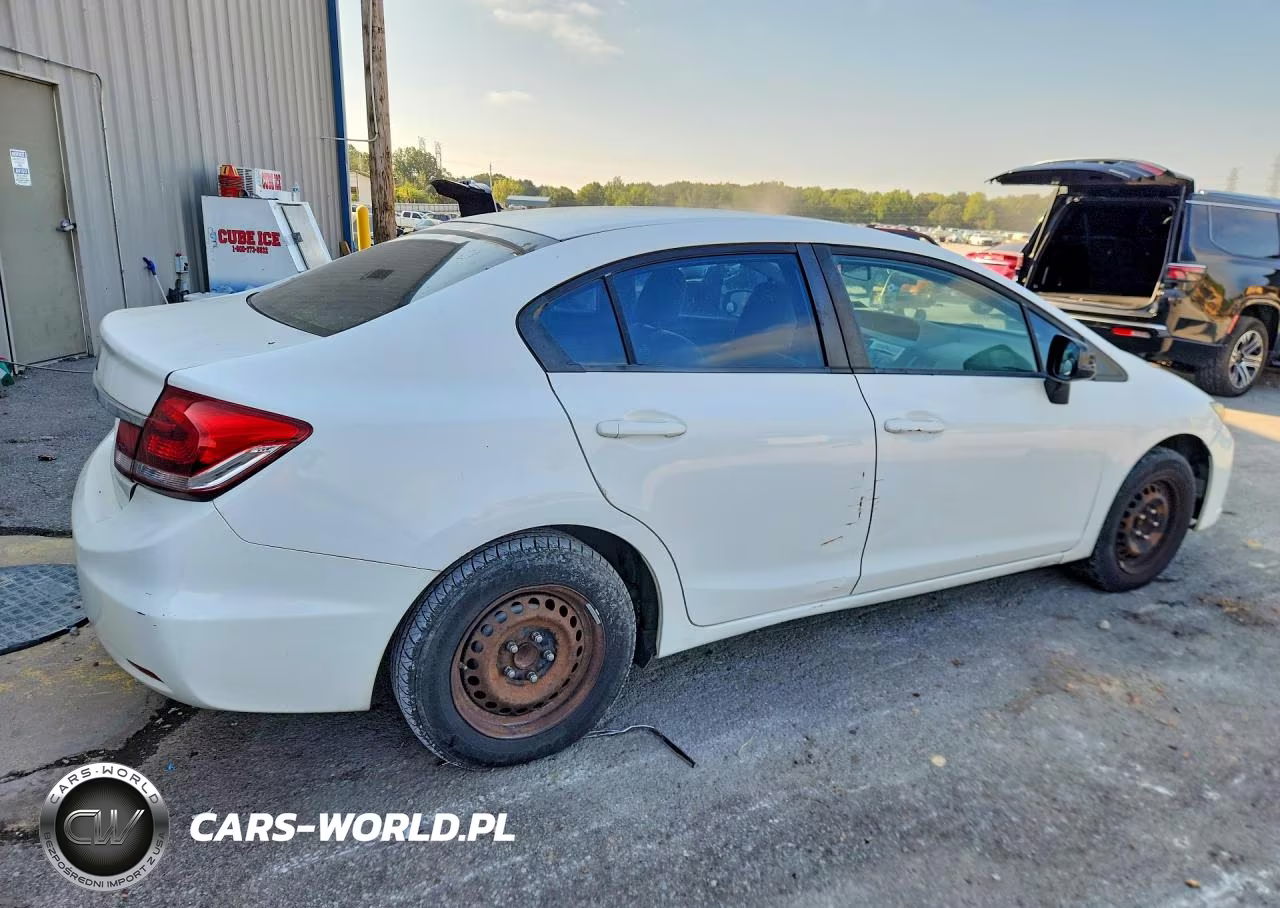 2013 Honda Civic Lx VIN:2HGFB2F58DH545076 - 3