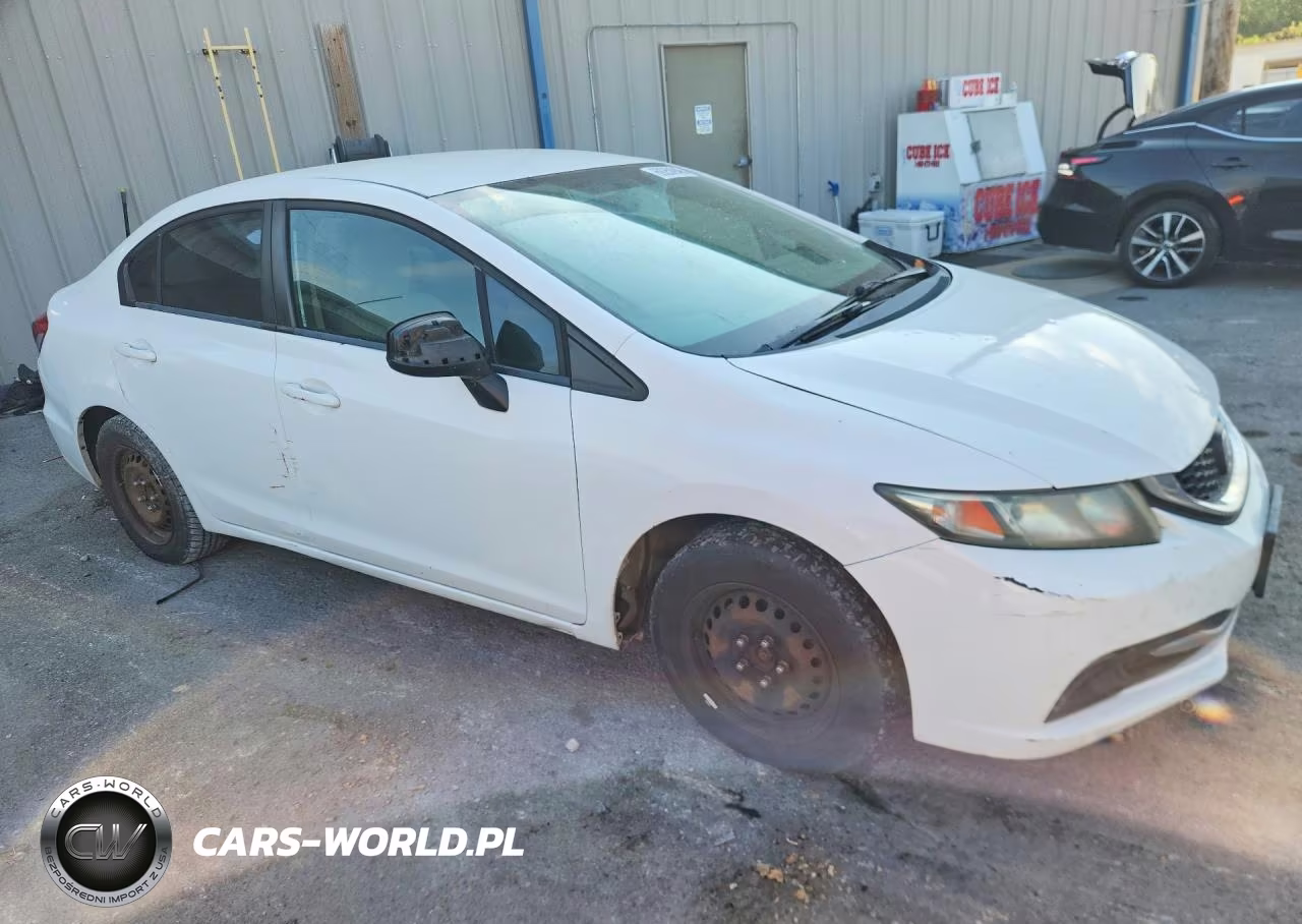 2013 Honda Civic Lx VIN:2HGFB2F58DH545076 - 4