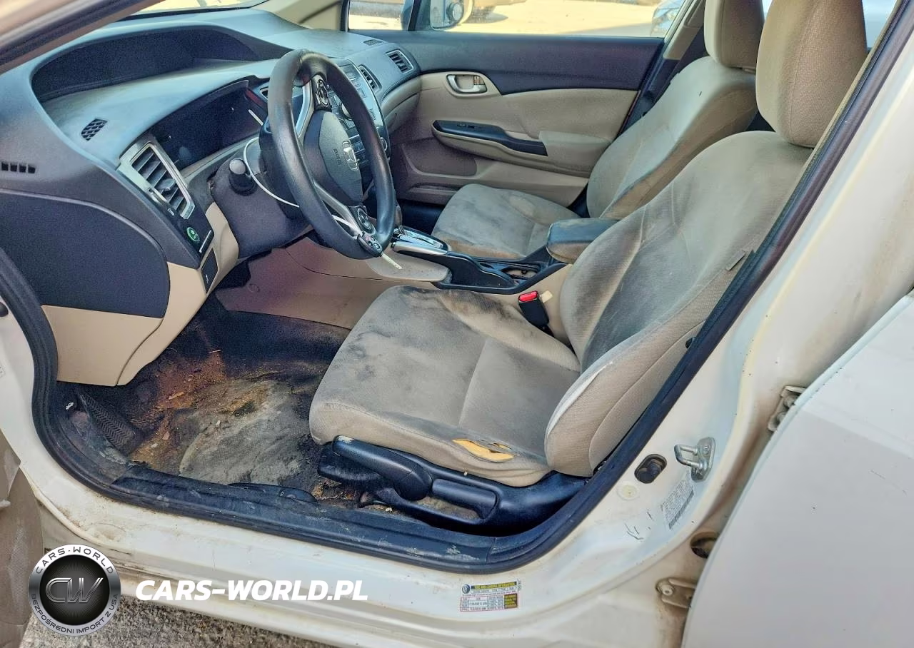 2013 Honda Civic Lx VIN:2HGFB2F58DH545076 - 7