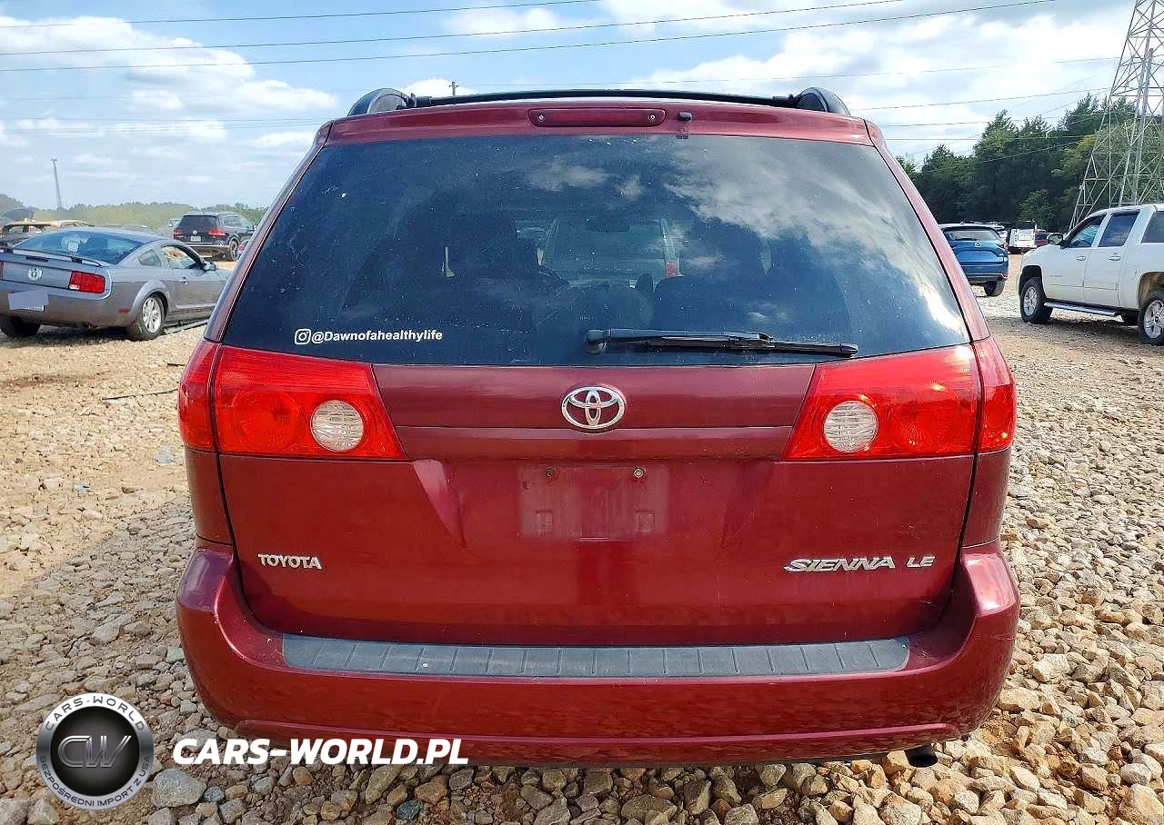 2008 Toyota Sienna Le 7-Passenger VIN:5TDZK23CX8S212643 - 6