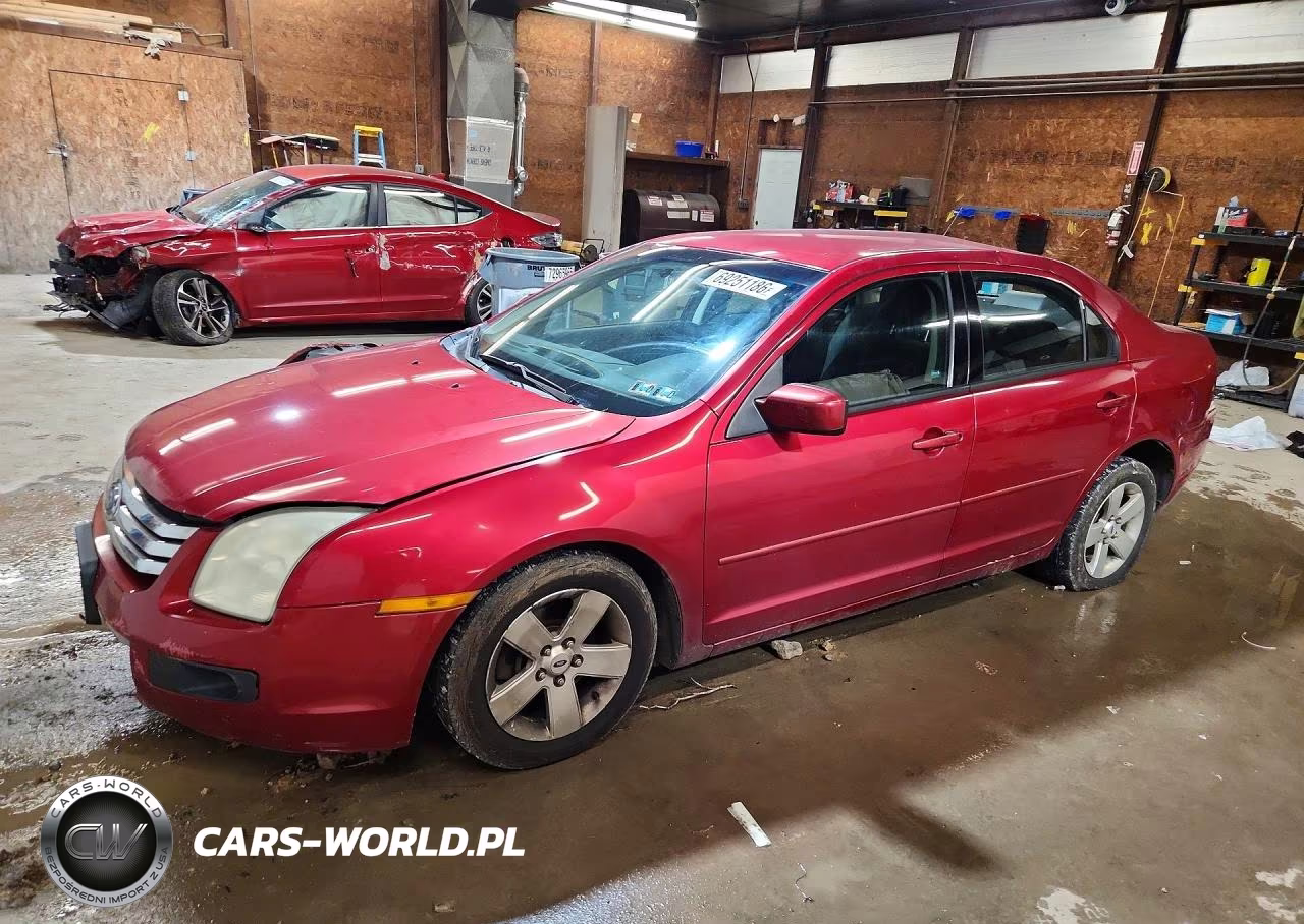 2008 Ford Fusion Se VIN:3FAHP07Z78R147033 - 1