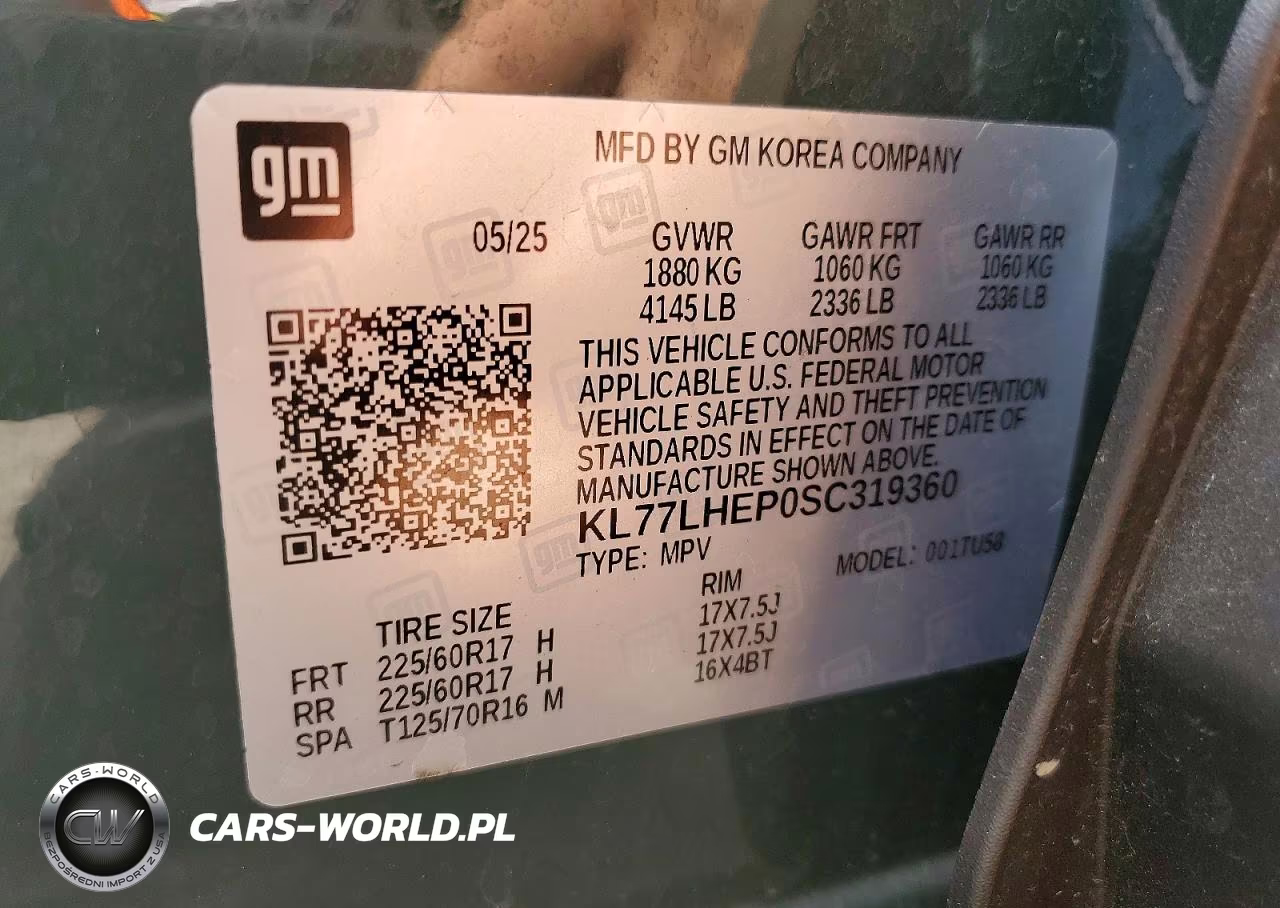2025 Chevrolet Trax 1Lt VIN:KL77LHEP0SC319360 - 13