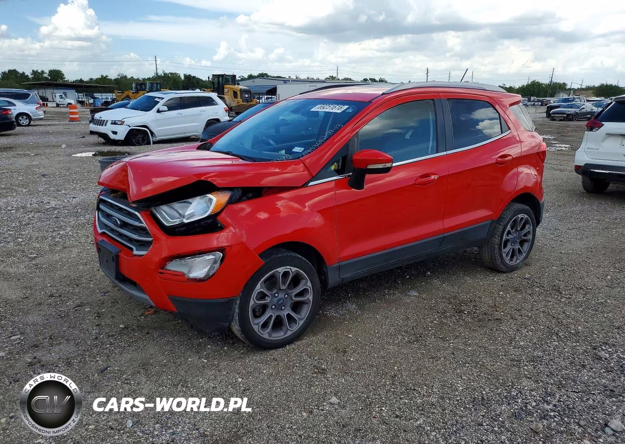 2021 Ford Ecosport Titanium VIN:MAJ6S3KL4MC427995 - 1