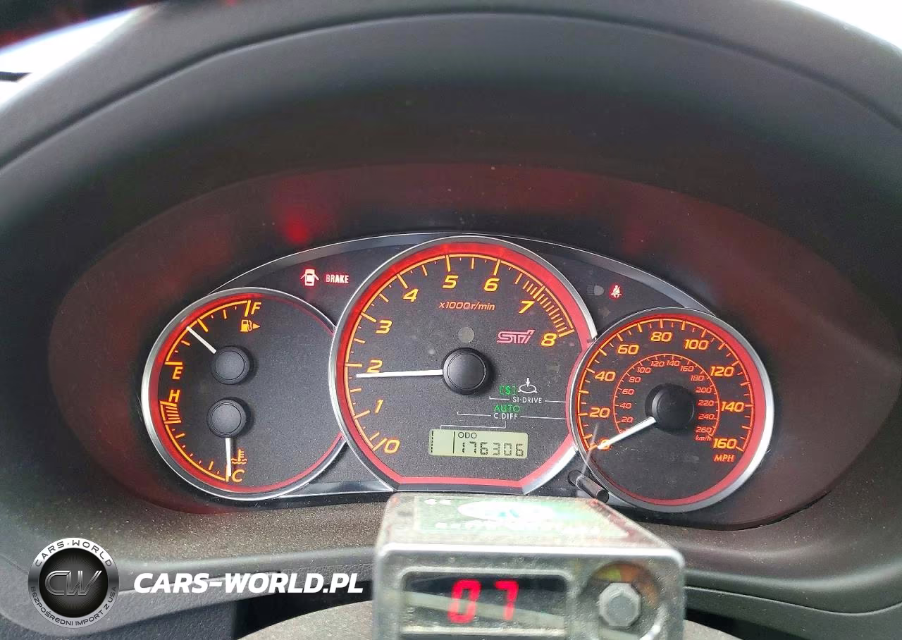 2008 Subaru Impreza Wrx Sti VIN:JF1GR89668L817662 - 9
