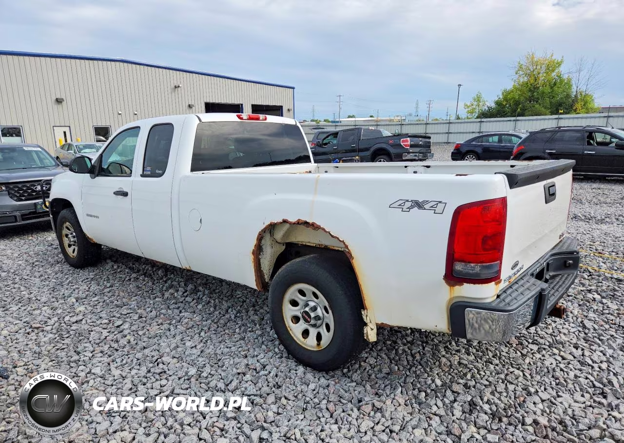 2013 GMC Sierra K1500 VIN:1GTR2TE08DZ225943 - 2