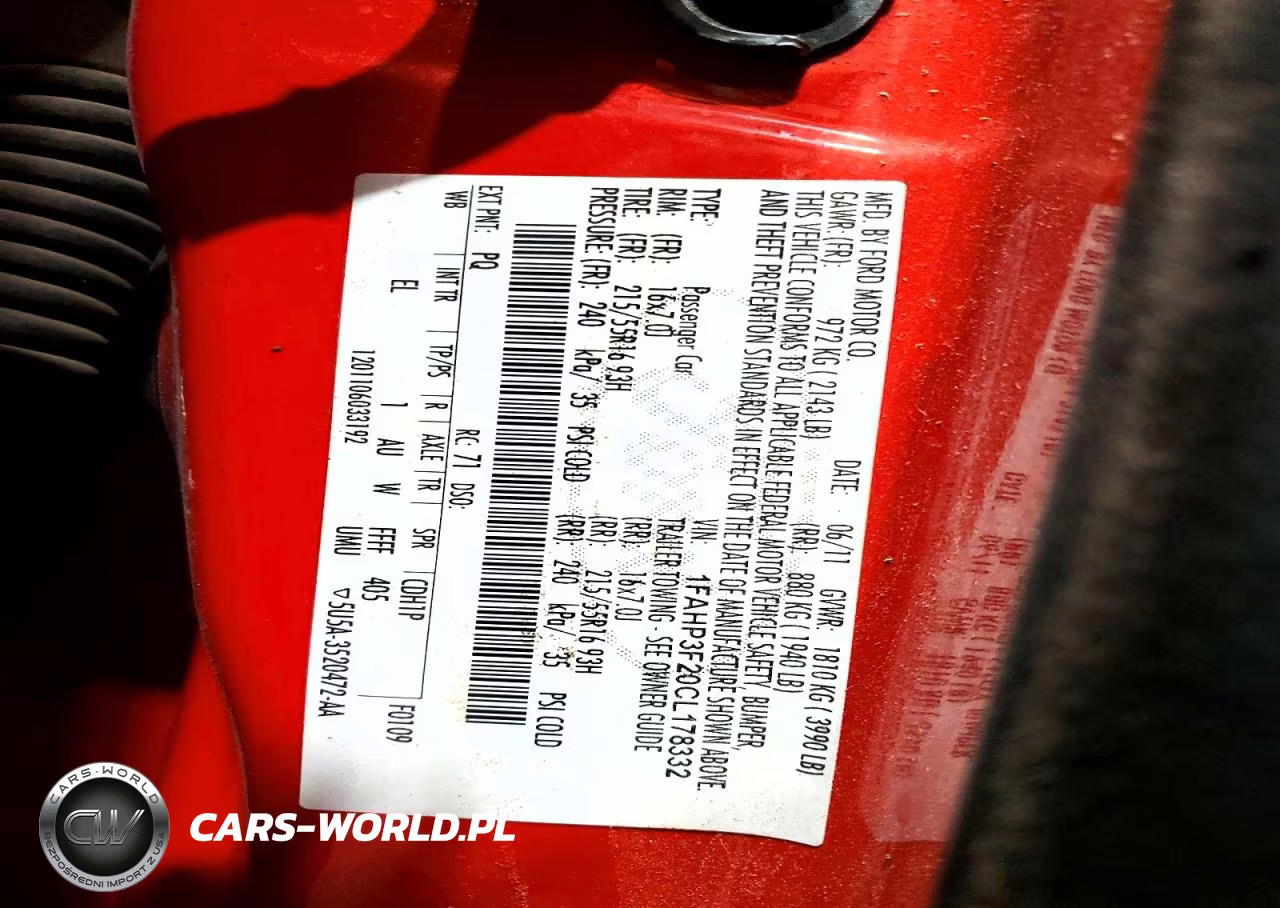 2012 Ford Focus Se VIN:1FAHP3F20CL178332 - 12