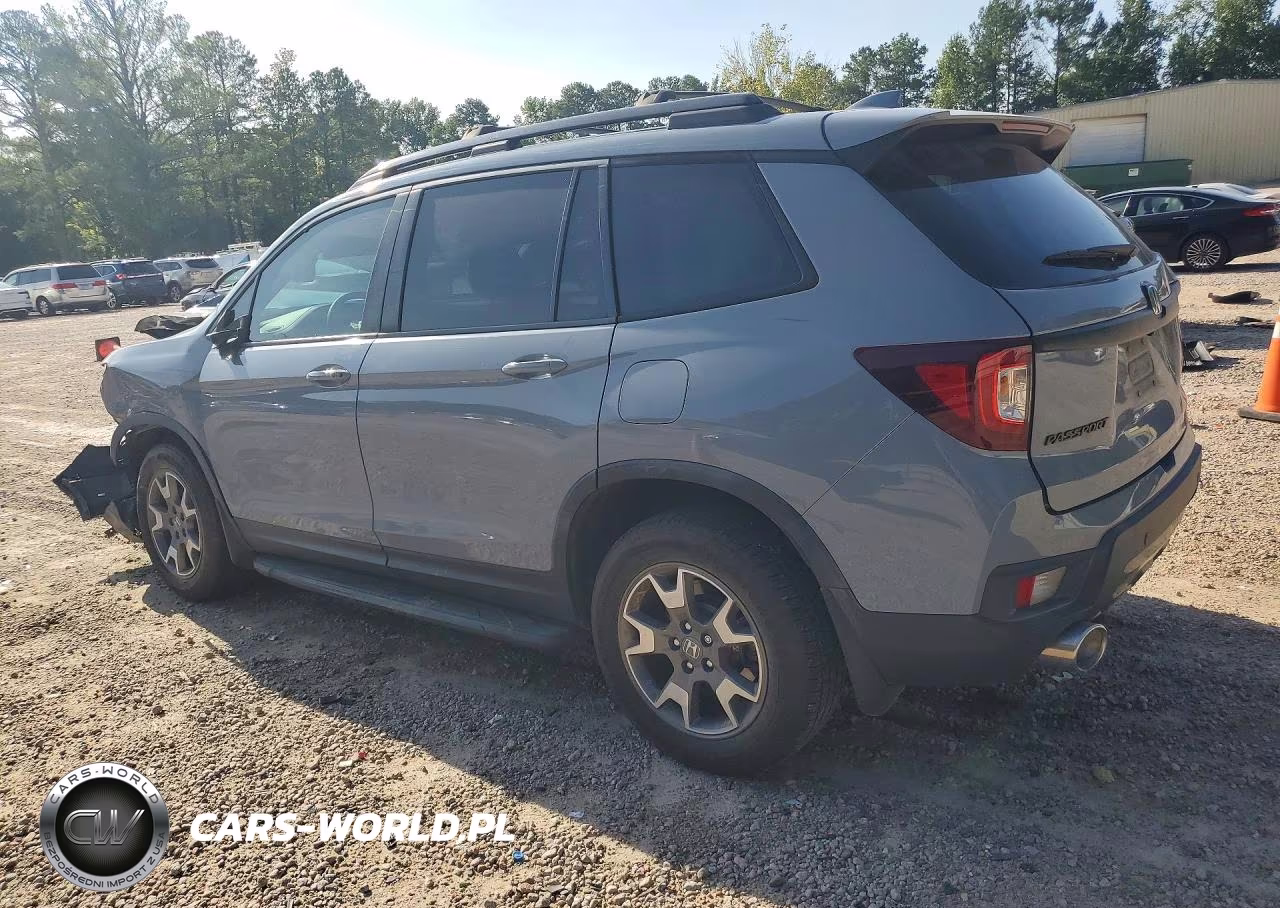 2022 Honda Passport Trail Sport VIN:5FNYF8H67NB017122 - 2