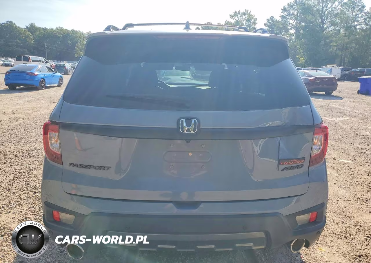 2022 Honda Passport Trail Sport VIN:5FNYF8H67NB017122 - 6