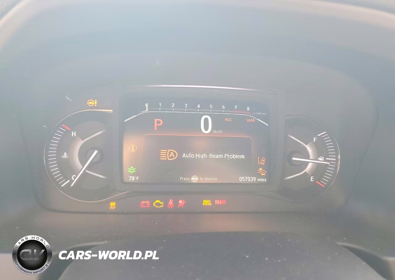 2022 Honda Passport Trail Sport VIN:5FNYF8H67NB017122 - 9