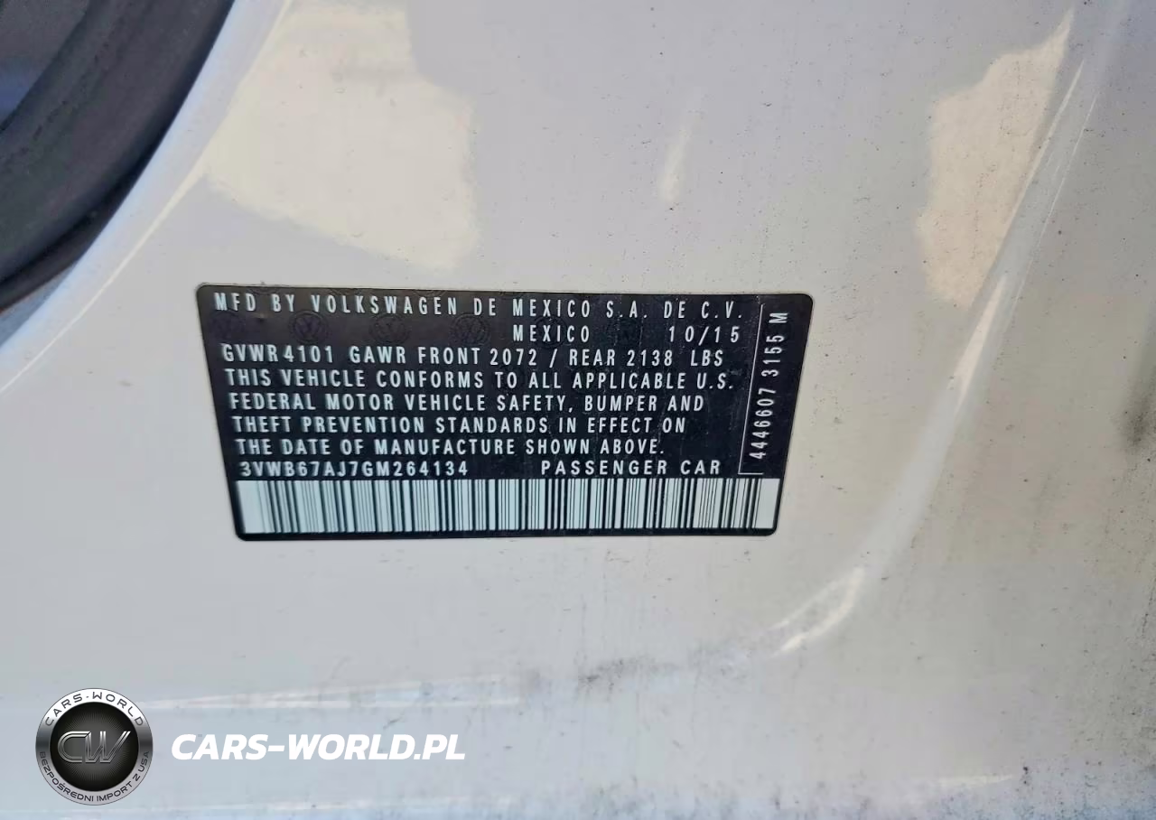 2016 Volkswagen Jetta Se VIN:3VWB67AJ7GM264134 - 13