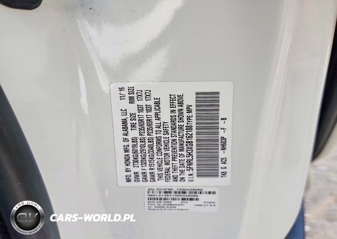 2016 Honda Odyssey Se VIN:5FNRL5H3XGB162188 - 13