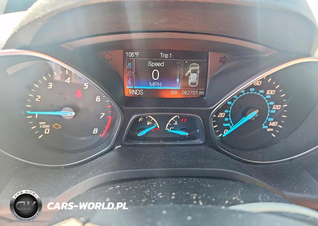 2015 Ford Escape Se VIN:1FMCU0GX2FUC58909 - 9