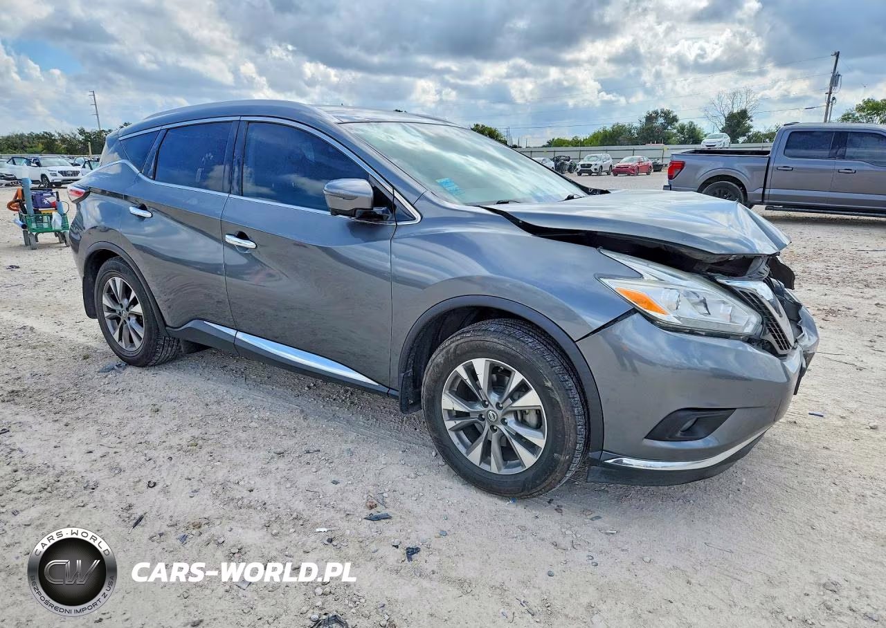 2016 Nissan Murano Sl VIN:5N1AZ2MG4GN131308 - 4