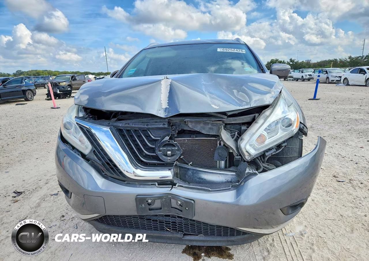 2016 Nissan Murano Sl VIN:5N1AZ2MG4GN131308 - 5