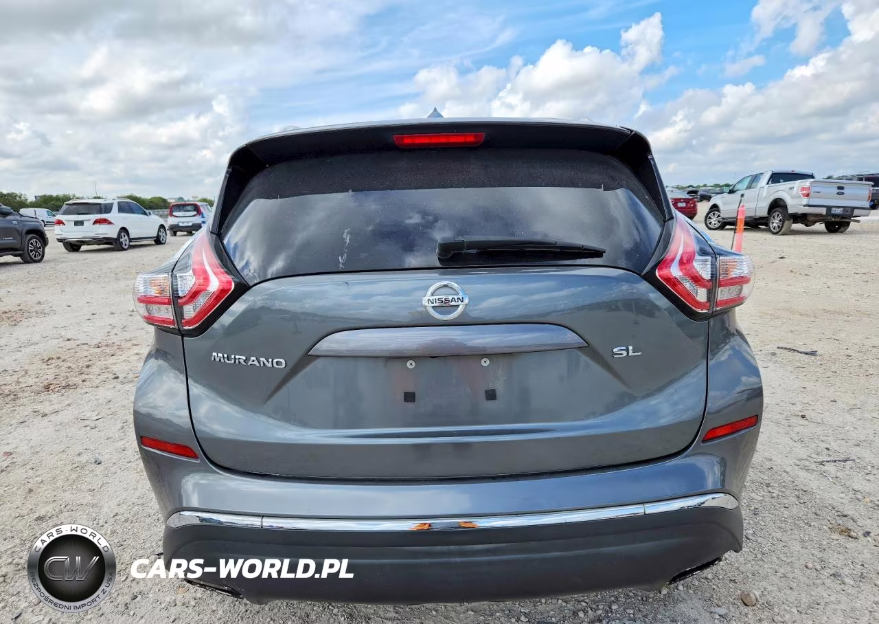 2016 Nissan Murano Sl VIN:5N1AZ2MG4GN131308 - 6