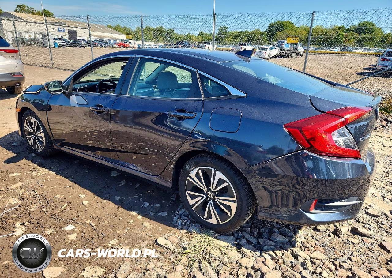 2018 Honda Civic Ex VIN:2HGFC1F32JH646177 - 2