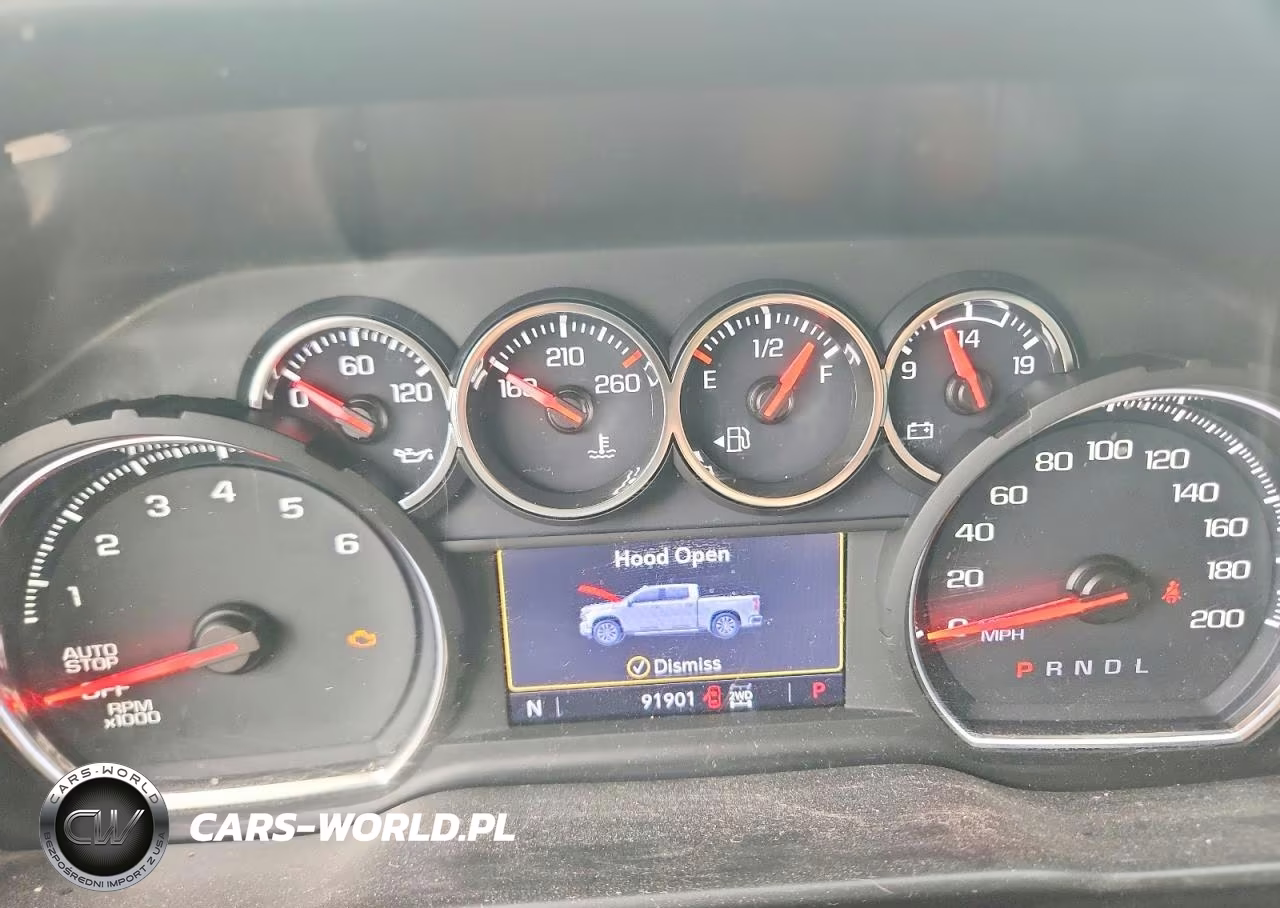 2019 Chevrolet Silverado K1500 Rst VIN:1GCRYEEK0KZ193689 - 9