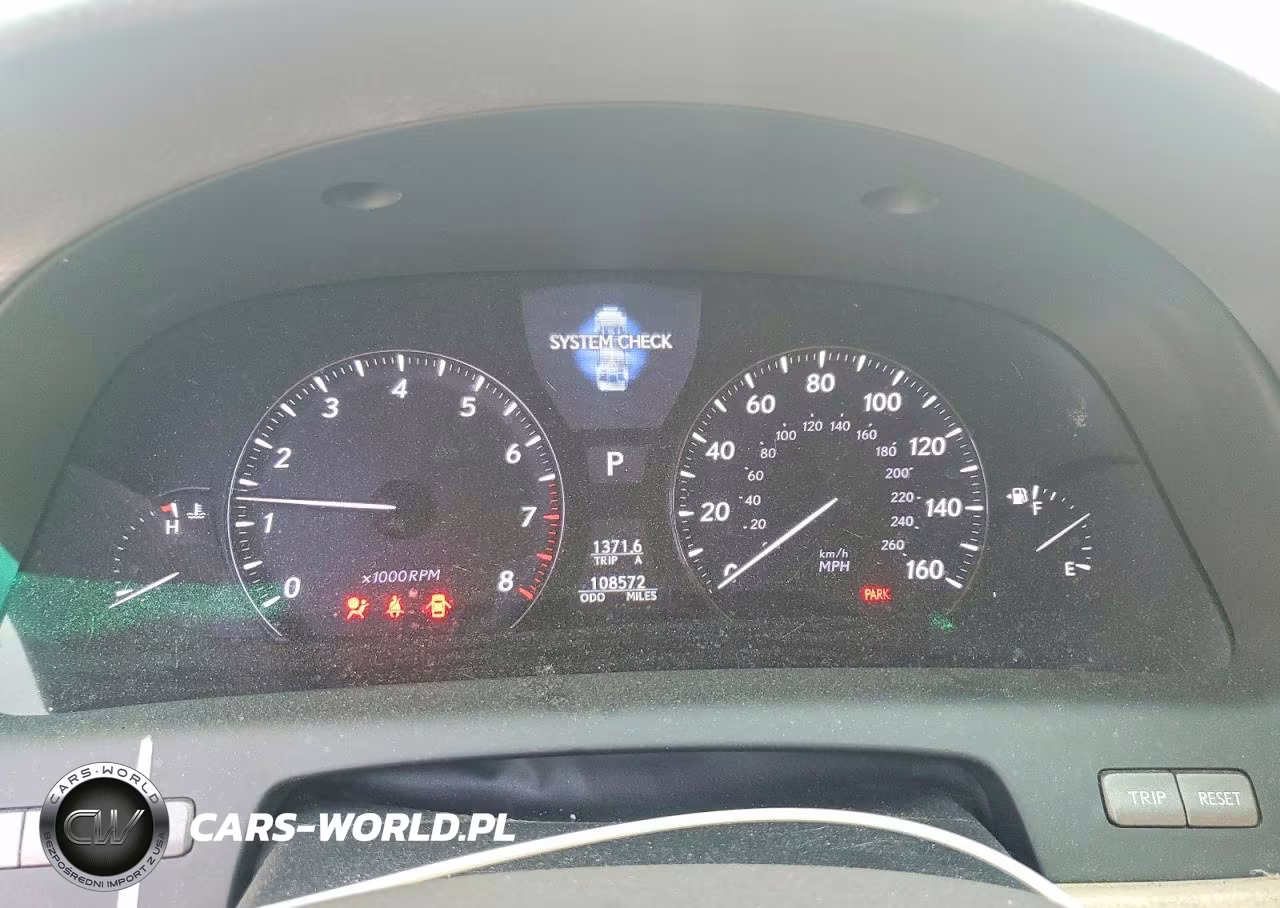 2012 Lexus Ls 460 VIN:JTHCL5EF0C5013383 - 9