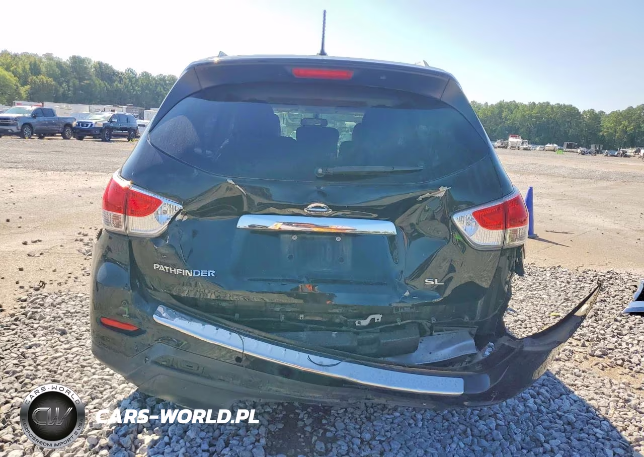 2015 Nissan Pathfinder Sl VIN:5N1AR2MN7FC677805 - 6