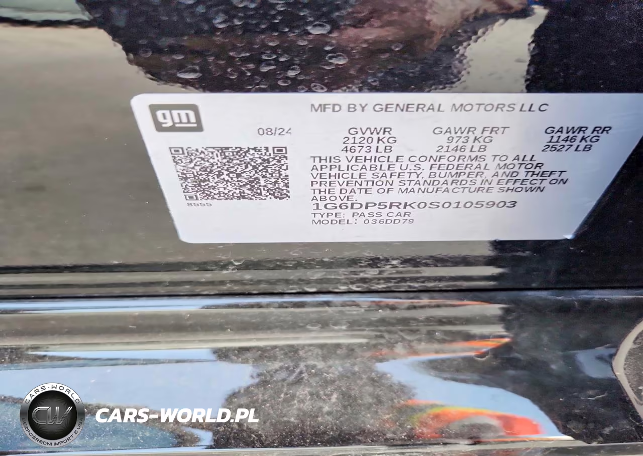 2025 Cadillac Ct5 Sport VIN:1G6DP5RK0S0105903 - 12