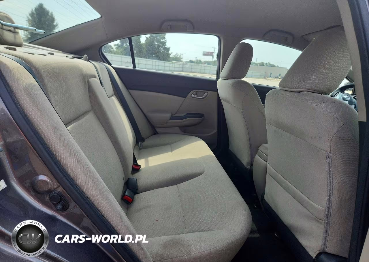 2013 Honda Civic Lx VIN:19XFB2F5XDE023396 - 10