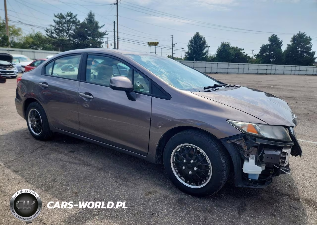2013 Honda Civic Lx VIN:19XFB2F5XDE023396 - 4