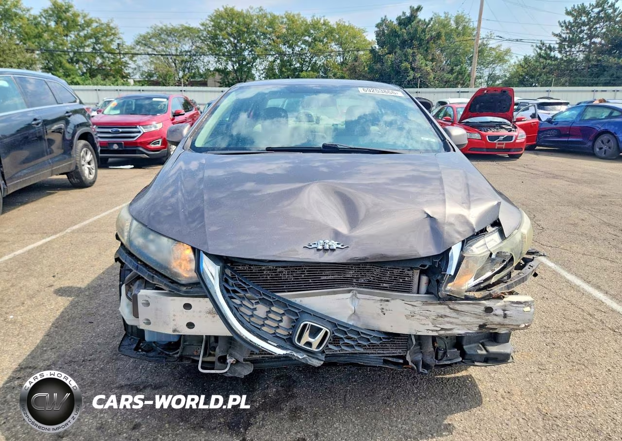 2013 Honda Civic Lx VIN:19XFB2F5XDE023396 - 5
